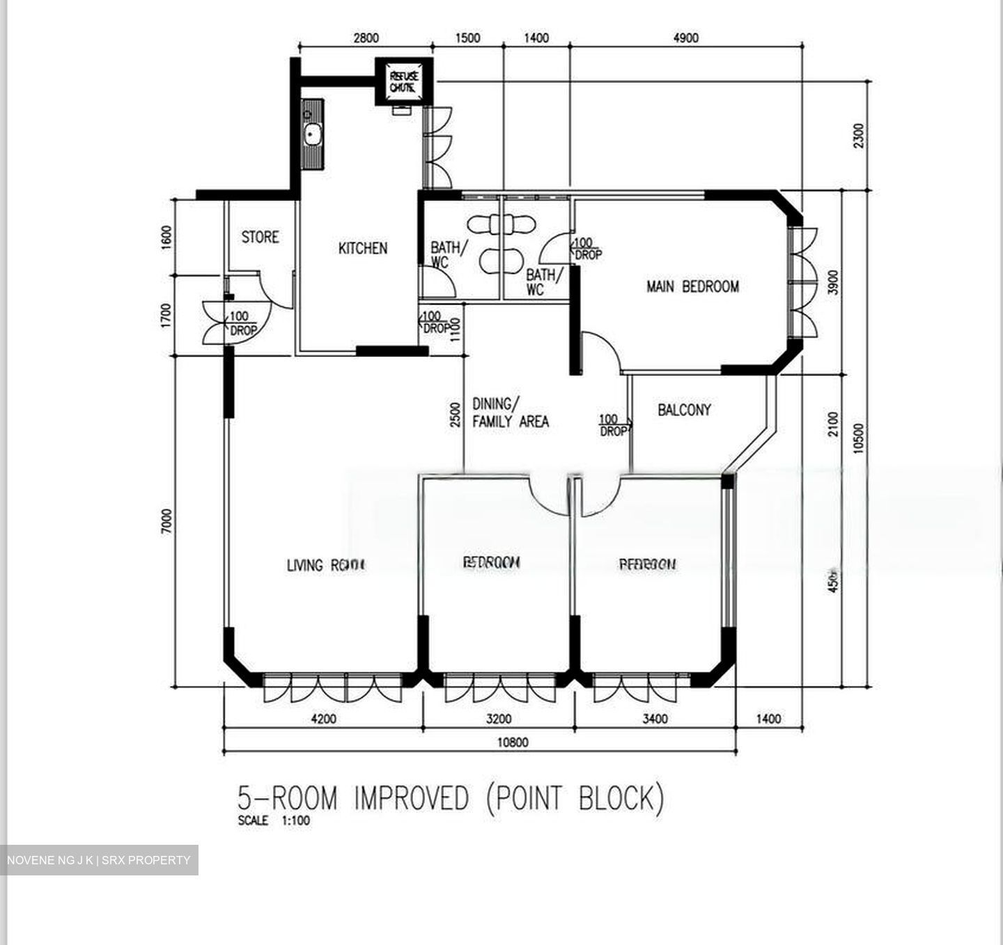 Blk 103 Jurong East Ville (Jurong East), HDB 5 Rooms #462587381
